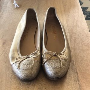Chanel ballet slippers